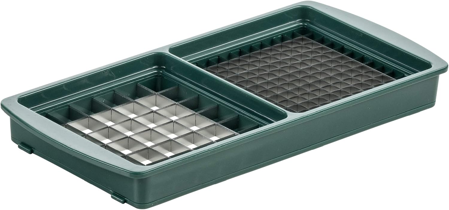 Detalle 2 de Genius Nicer Dicer Plus – zestaw do krojenia, 18 części, stalowe ostrza