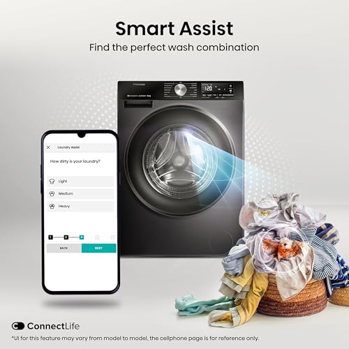 Thumbnail 9 de Hisense 3S WiFi Series WF3S1043BB3 10.5kg Front Load Washing Machine