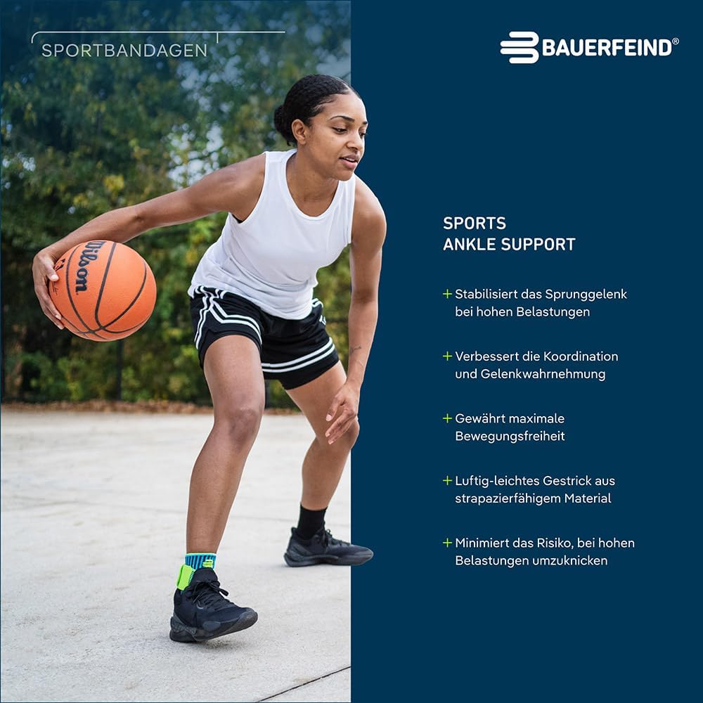 Thumbnail 4 de BAUERFEIND Sprunggelenkbandage Ankle Support 23–25 cm 🩹