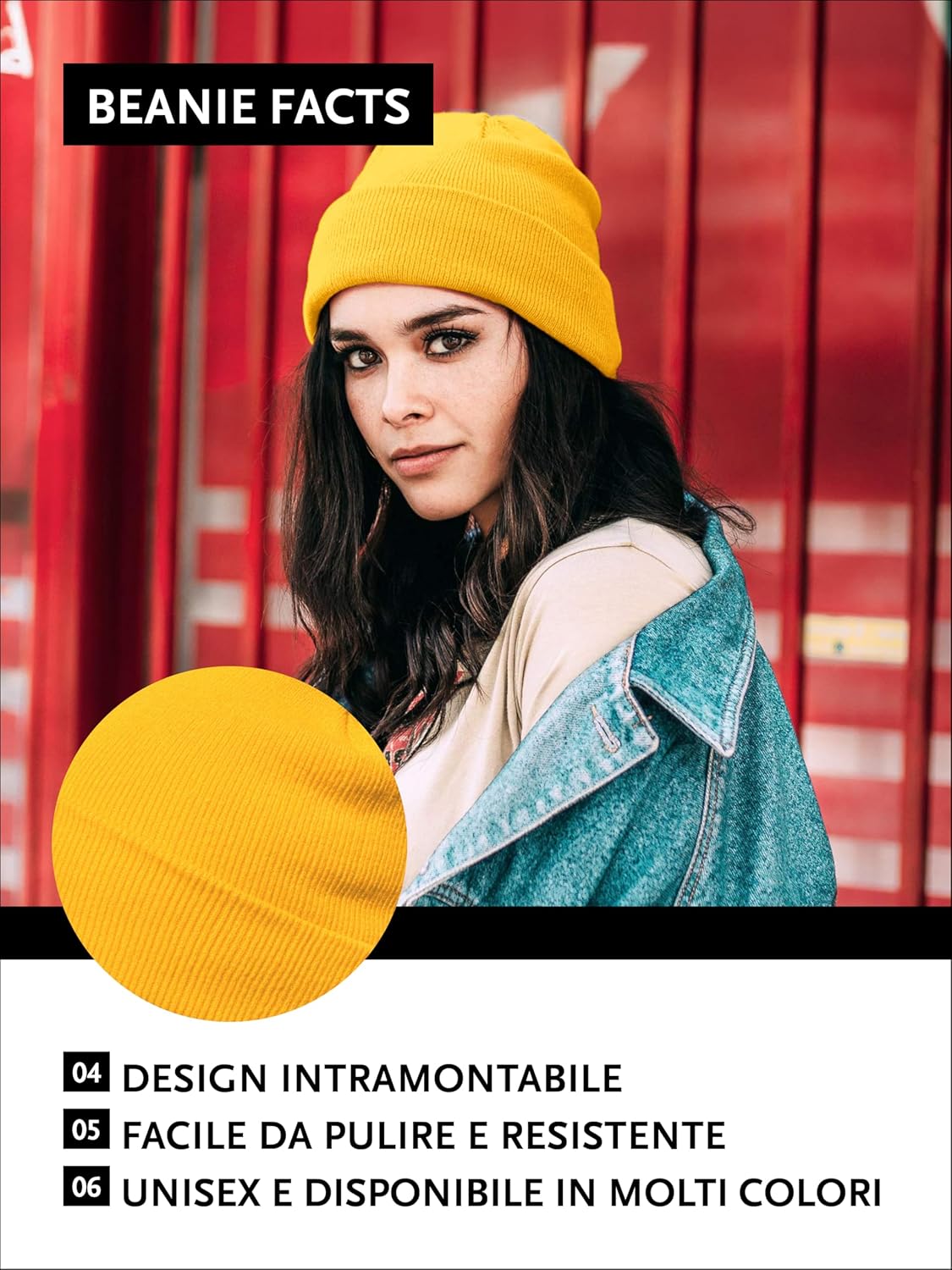 Detalle 2 de DonDon Berretto Invernale beanie caldo