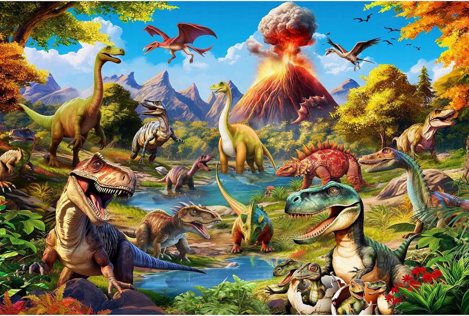Thumbnail 6 de Jigsaw Puzzles for Kids: 100 Piece Rainbow and Castle Puzzle for 6-Year-Olds