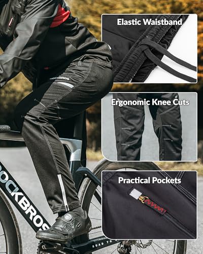 Detalle de Pantalon cycliste ROCKBROS polaire M-4XL ⚙