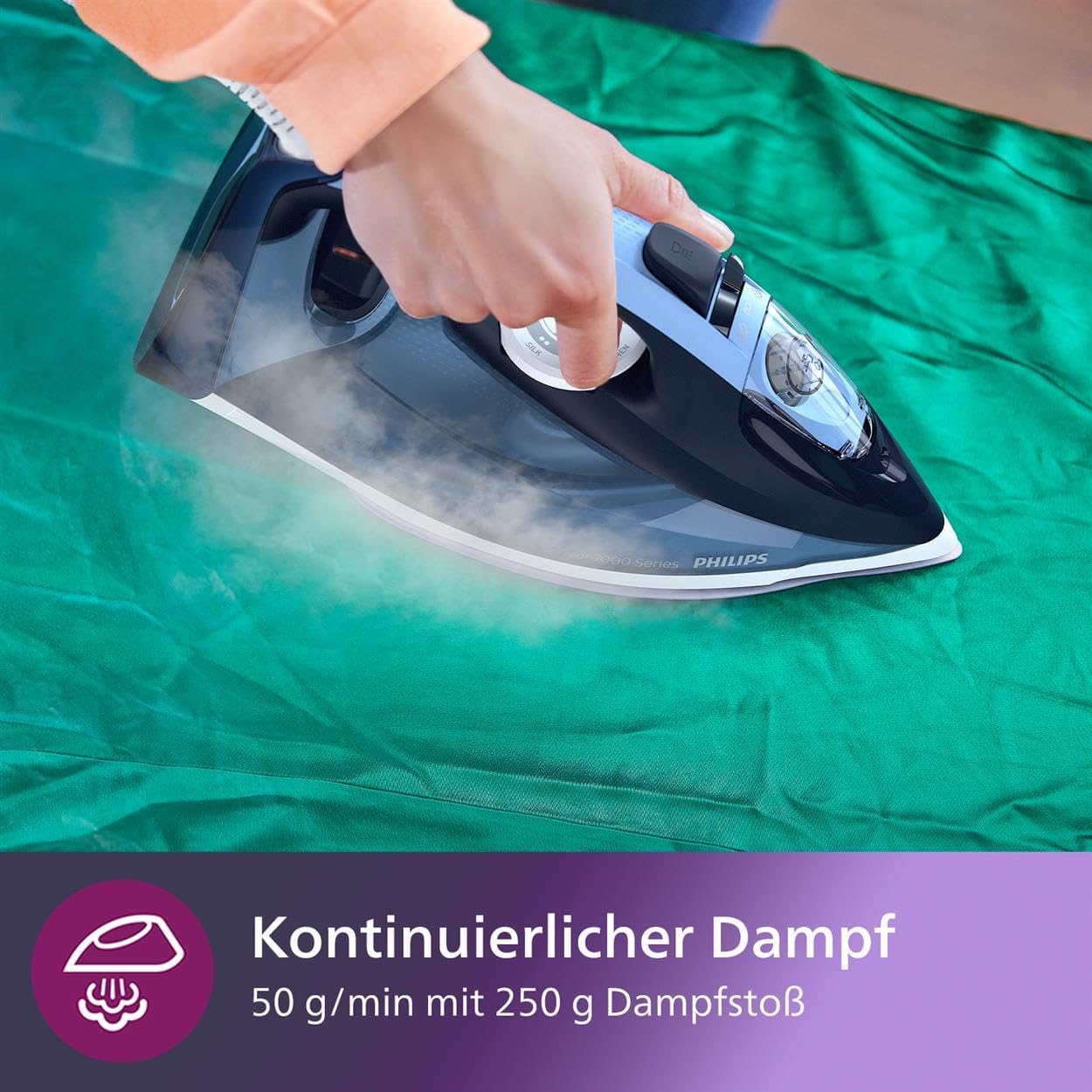 Thumbnail 3 de Philips Azur 7000 Dampfbügeleisen 2800 W