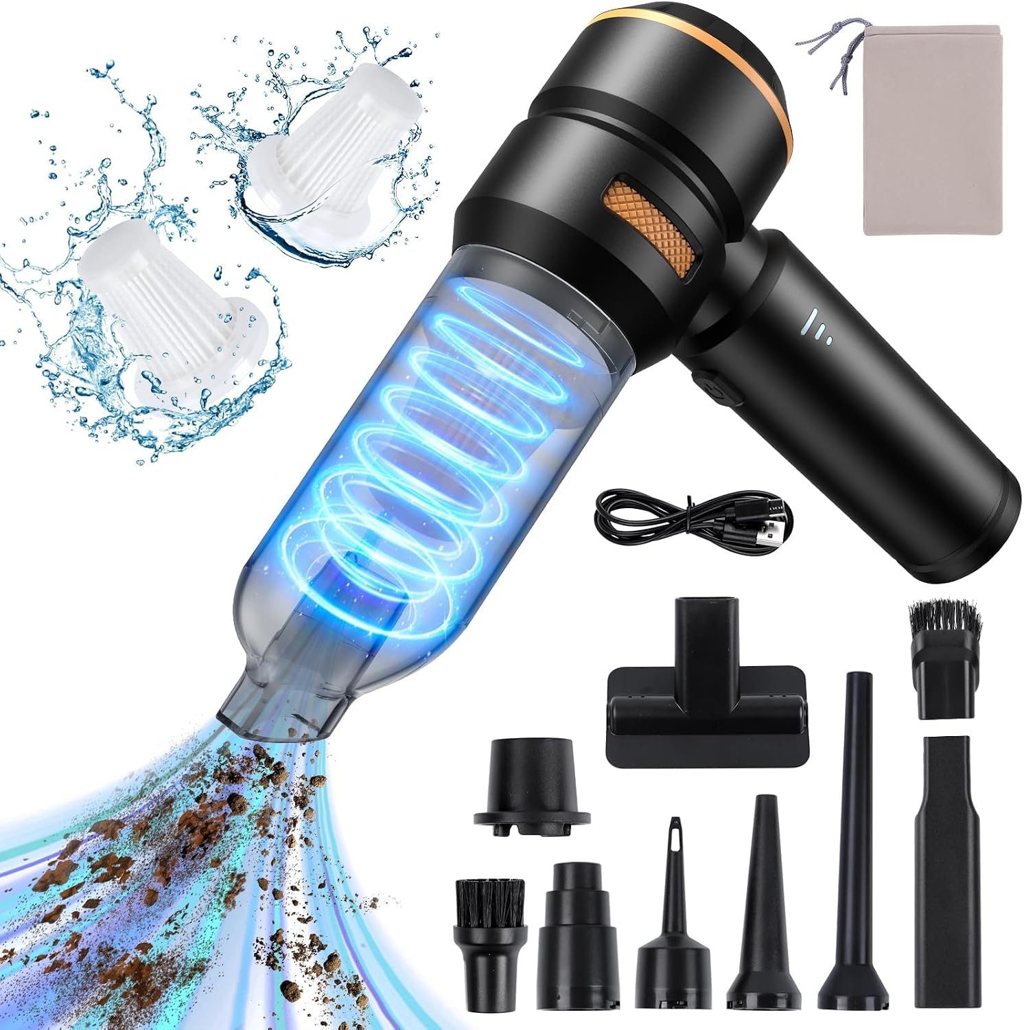 Detalle de Aspirabriciole 20000PA Mini cordless