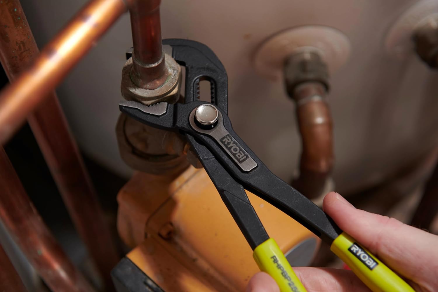 Detalle 2 de Pinze di bloccaggio Ryobi 250 mm - RHPBP250