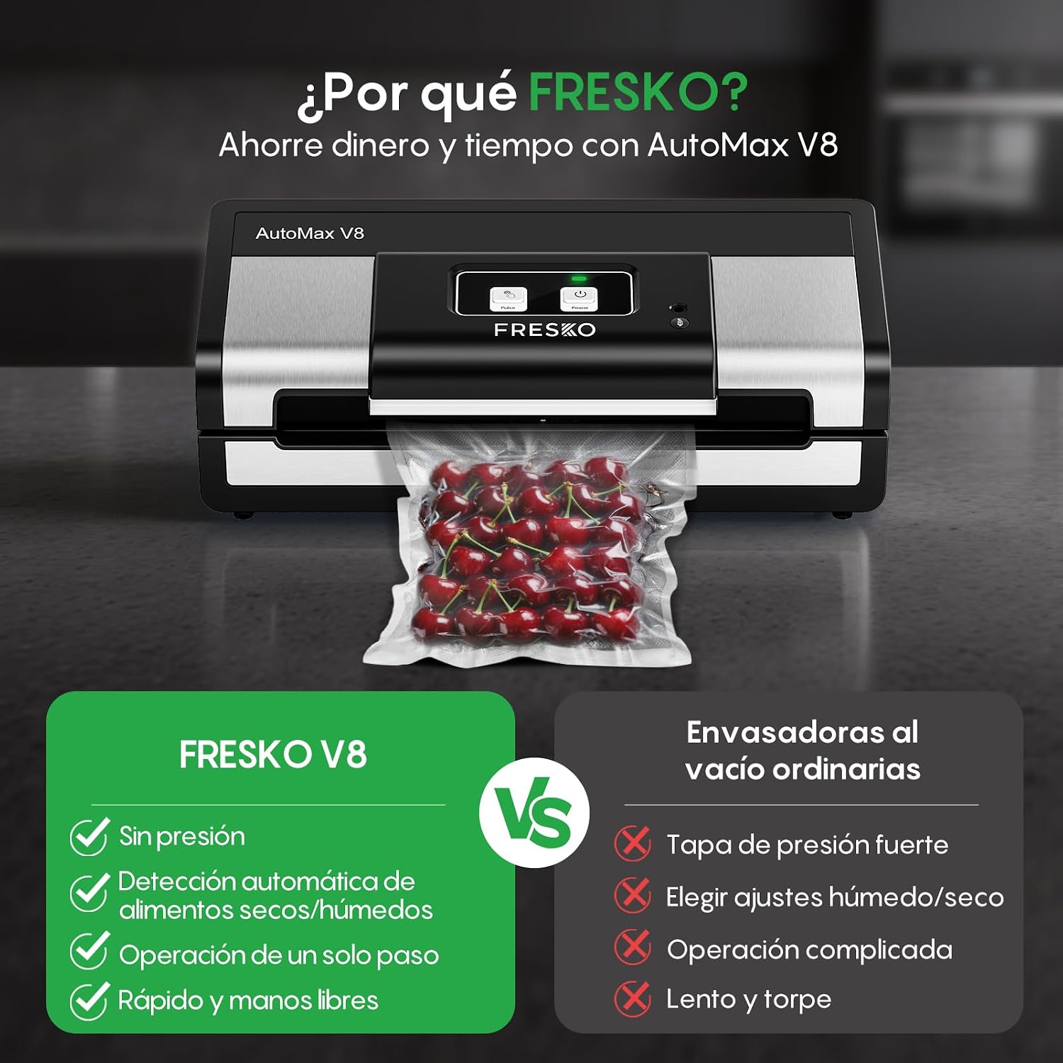 Thumbnail 4 de FRESKO Automática Envasadora al vacío 140 W