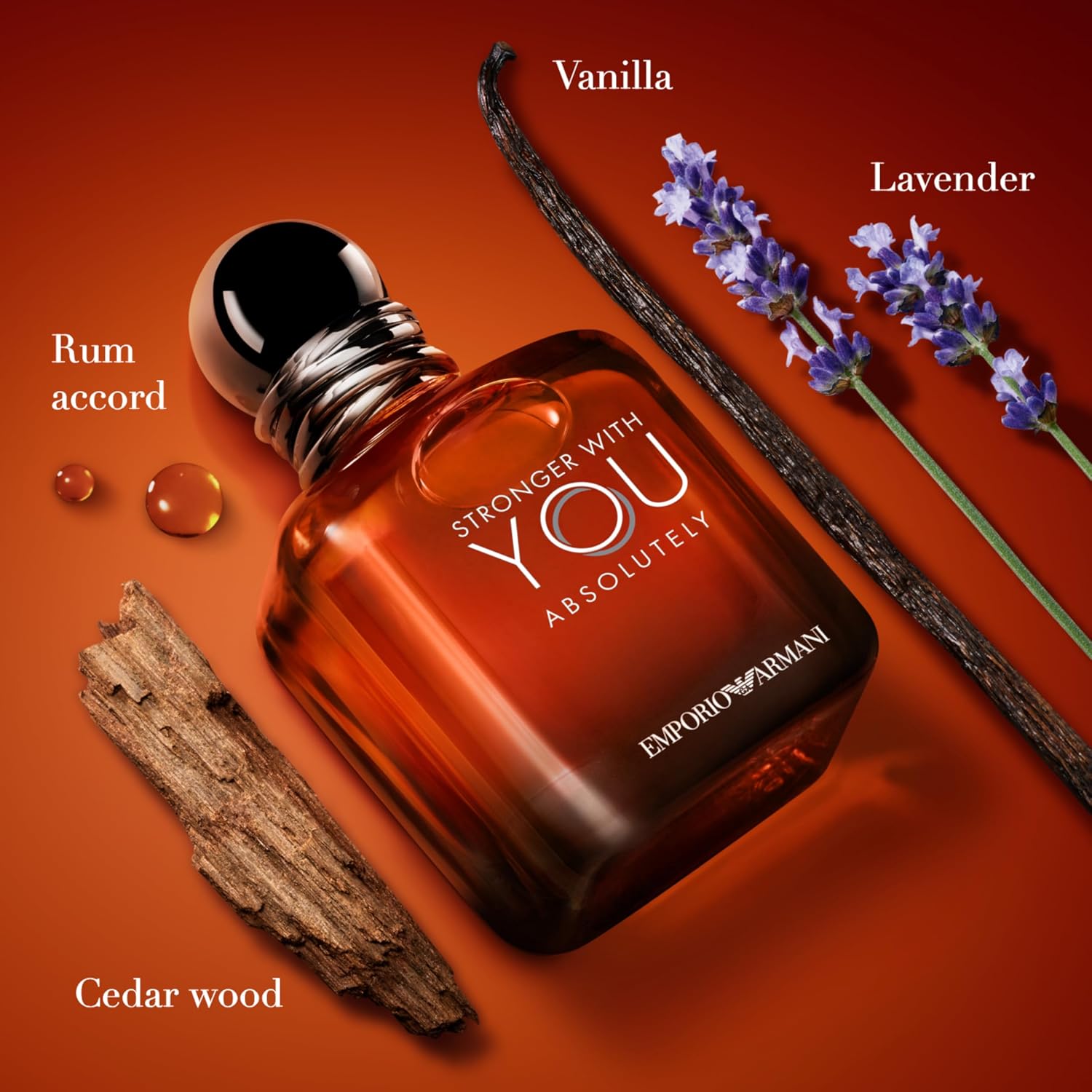 Detalle 2 de Armani Beauty 8009183 Stronger With You Absolutely Parfum, 3.4 oz