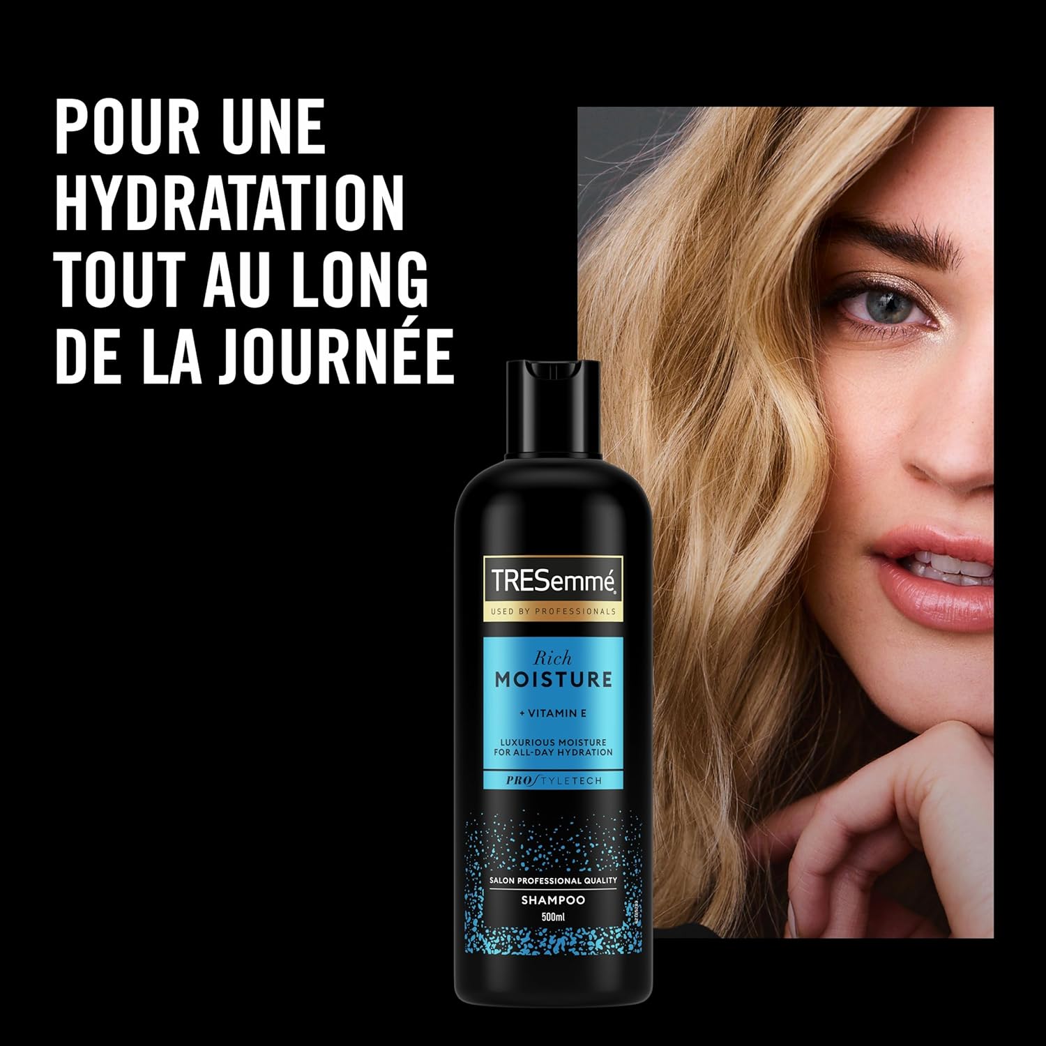 Thumbnail 1 de TRESemmé Rich Moisture – Pack Shampooing, Après-shampooing et Masque Capillaire (400 ml + 400 ml + 440 ml)