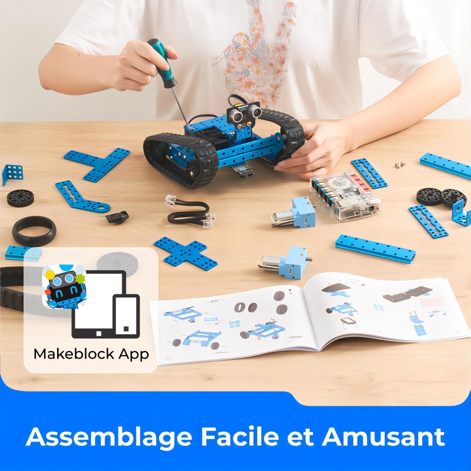 Thumbnail 2 de Makeblock mBot Ranger Kit Robot Programmable 3 en 1 — Initiation avancée à la robotique et au codage