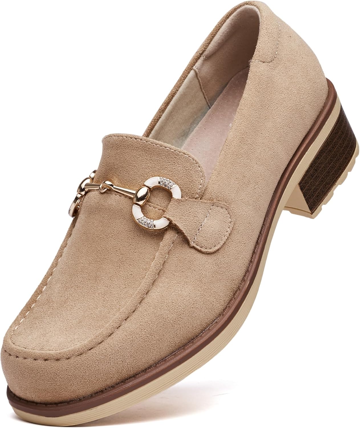 Thumbnail 6 de Loafers für Frauen: Bequeme Mokassins mit Sohlenplattform (Slip-On) für Büro, Freizeit und Arbeit