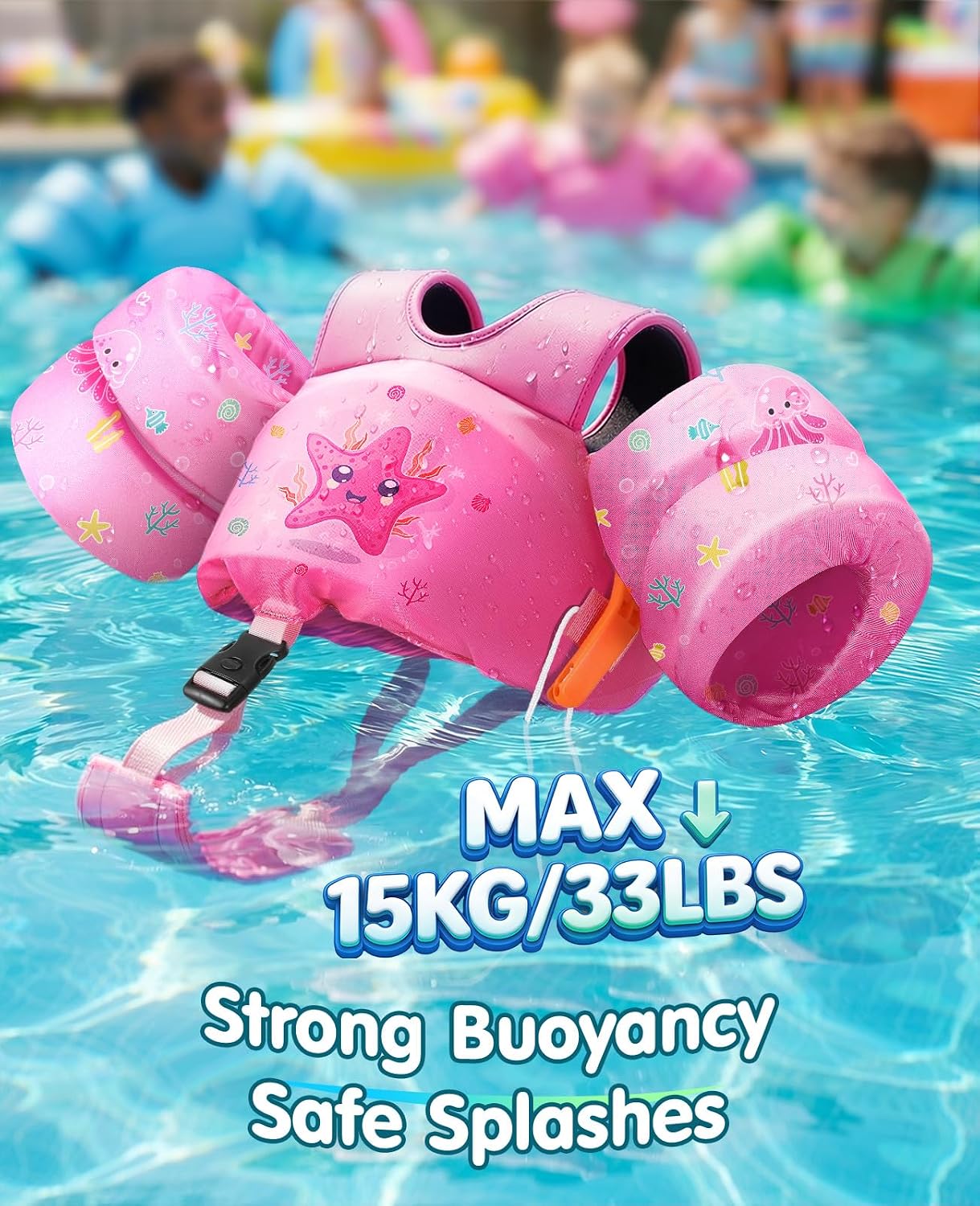 Detalle de HeySplash Toddler Swim Vest