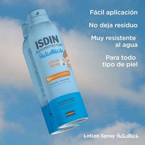 Thumbnail 5 de ISDIN Fotoprotección Lotion Spray Pediatrics SPF 50: protector solar corporal en spray para niños y bebés (250 ml)