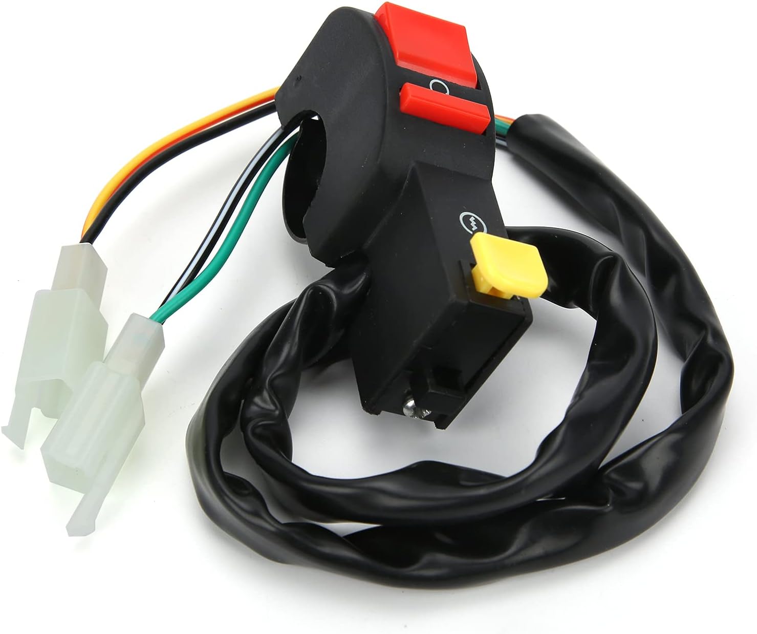 Detalle de Motorcycle ATV Engine Stop/Start Button Switch for 50cc–125cc Dirt Bikes and ATVs
