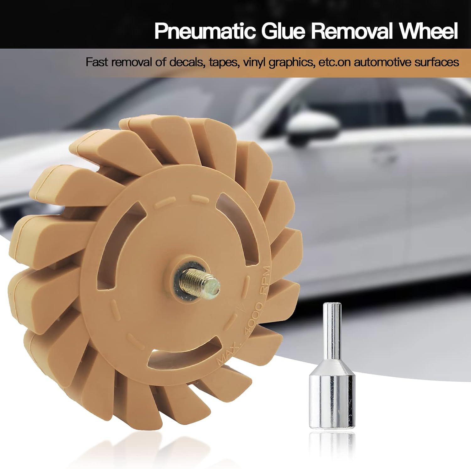 Detalle 2 de TUCANA Rubber Eraser Wheel 4-inch