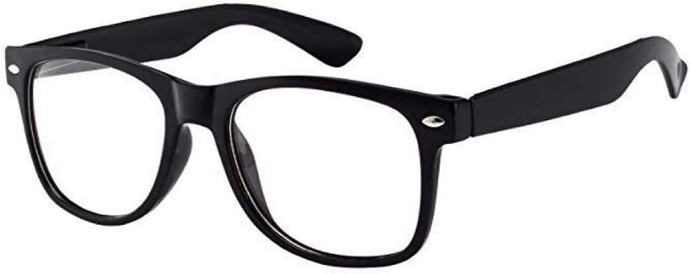 Detalle de Boolavard Kids Nerd occhiali clear lens geek senza ricetta UV400 (4-12 anni) rosa