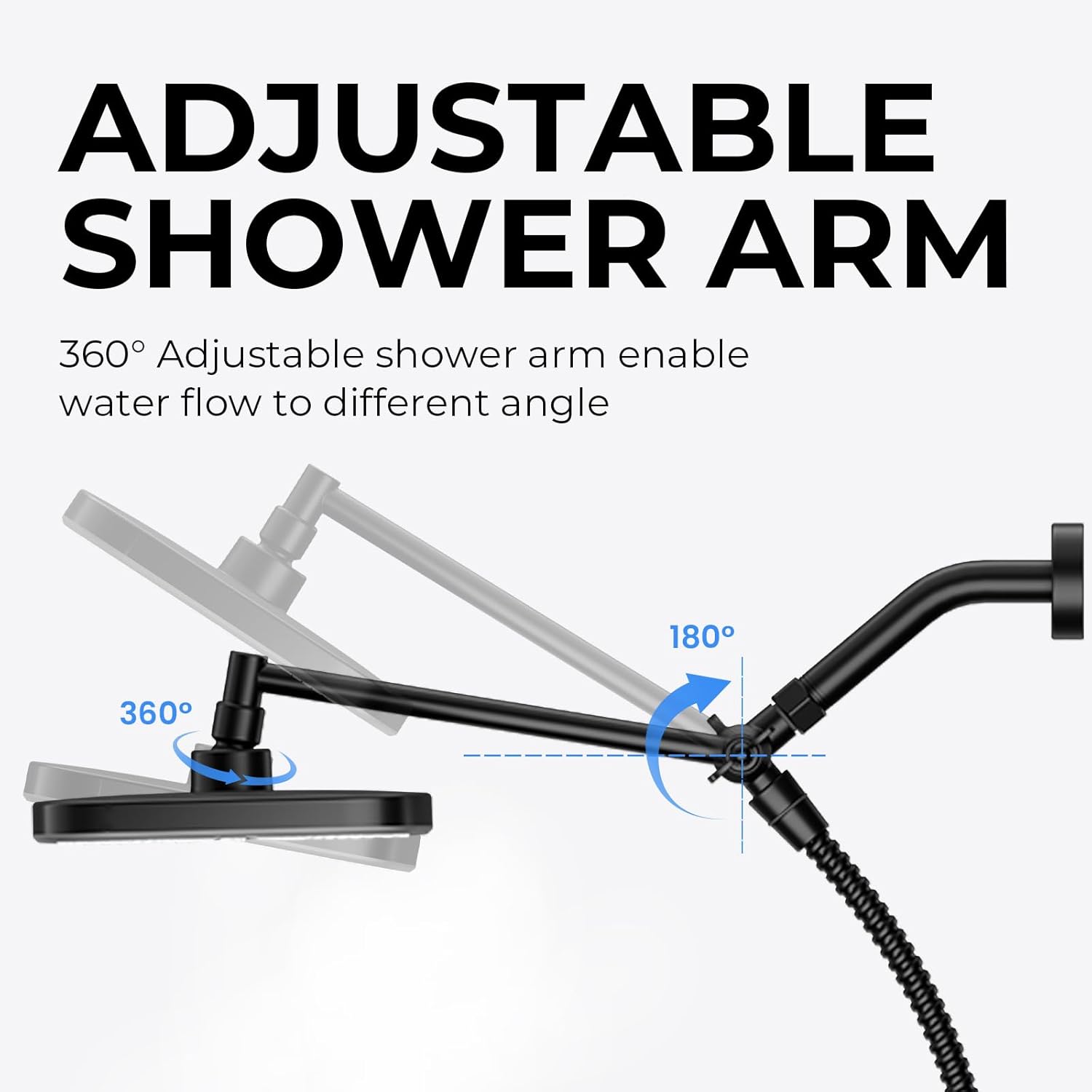 Thumbnail 3 de Seacity Wide Rain Shower Head 10"
