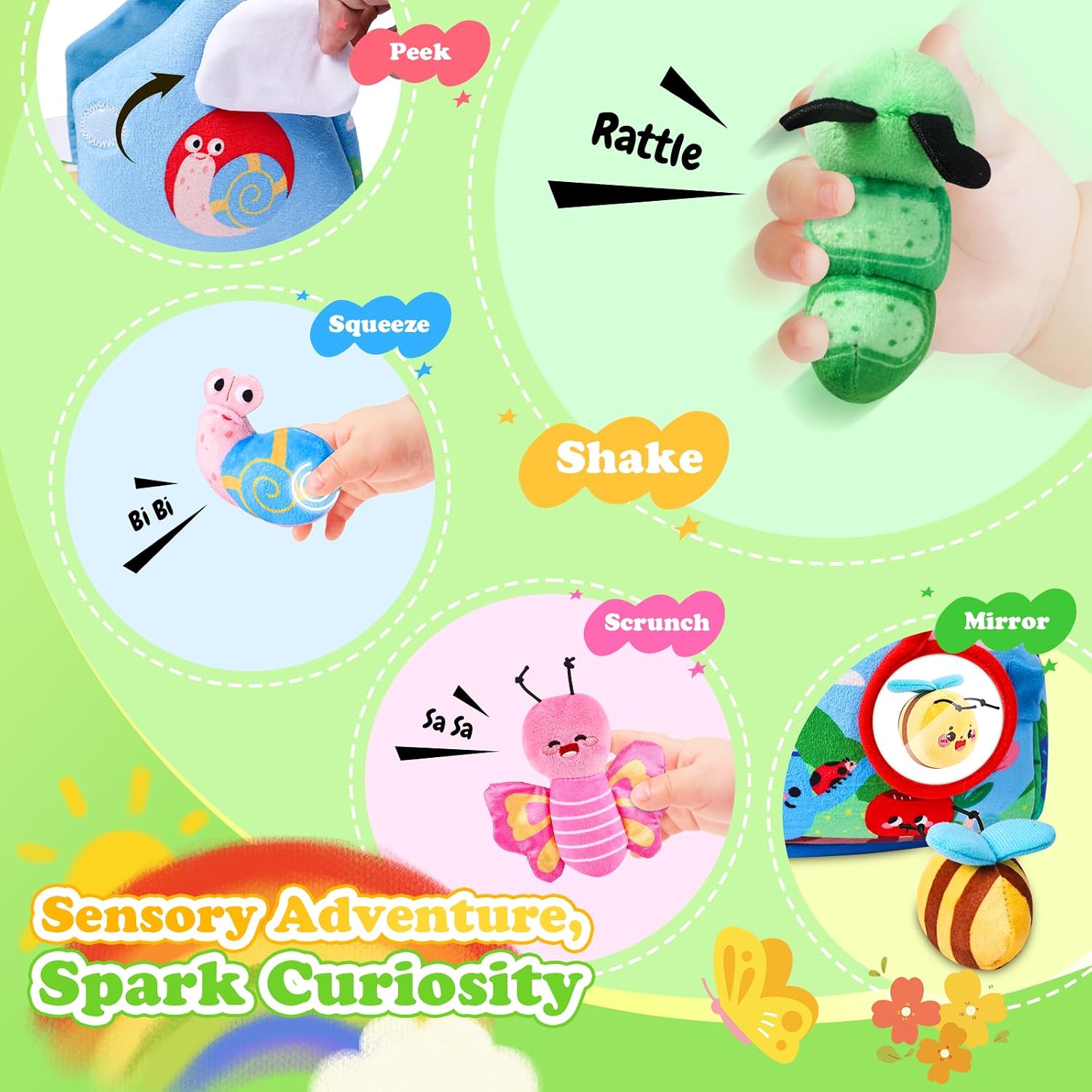 Thumbnail 3 de Esjay Montessori Garden Plants & Bugs Toddler Toy (12–18 Months)