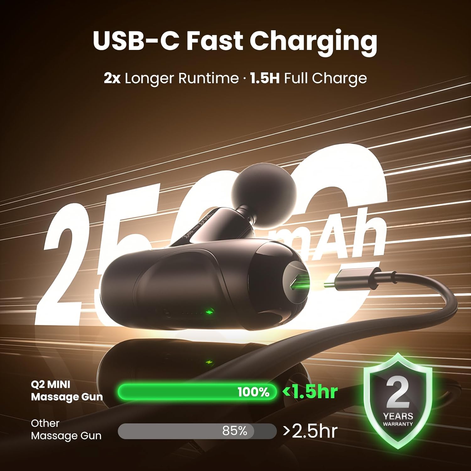 Thumbnail 5 de Bob and Brad Q2 Mini Massage Gun 35lbs