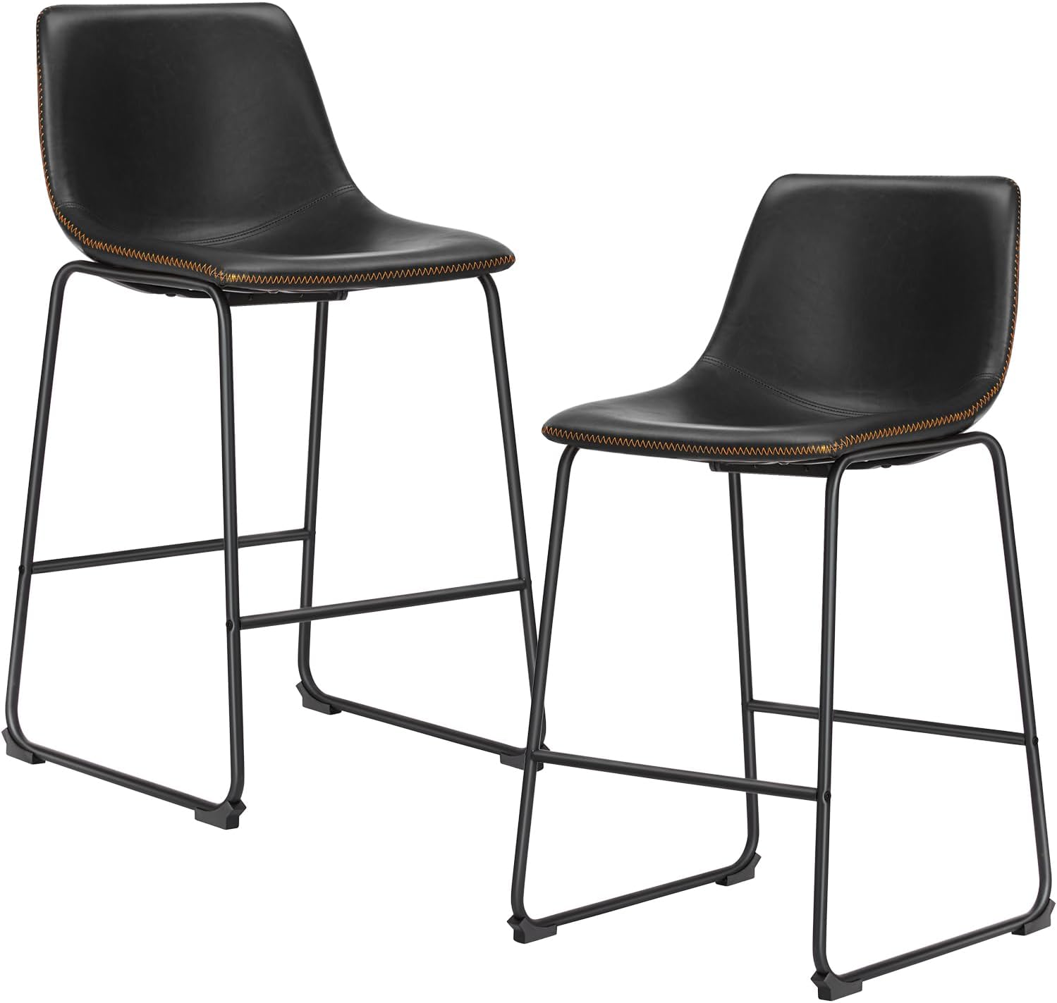 Detalle de DUMOS Counter Height Bar Stools, 26 Inch