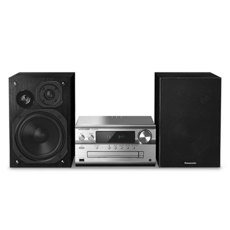 Detalle de Panasonic SC-PMX94EG-S: microcadena 120 W RMS con Bluetooth, CD, DAB+ y USB para tu hogar