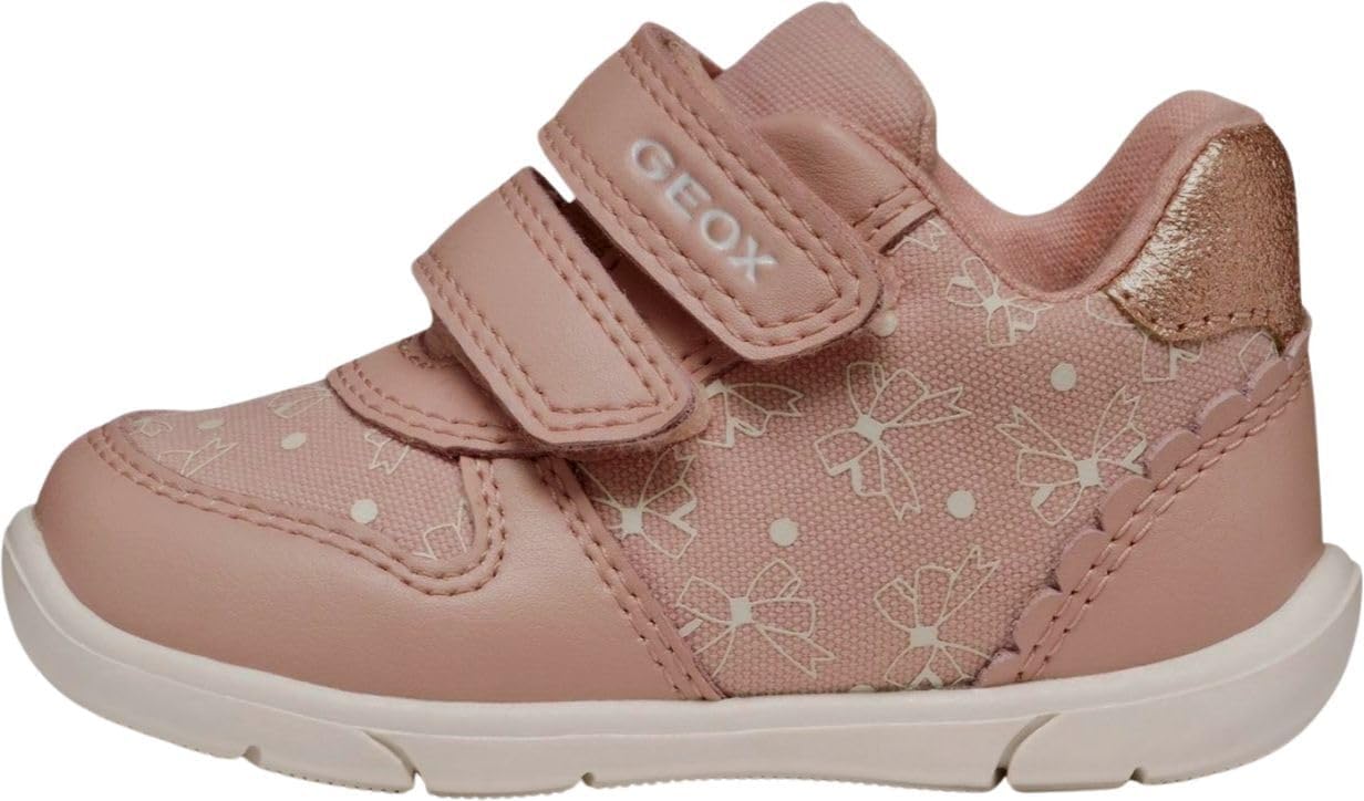 Detalle de Geox Baby Mädchen „Zapito Girl“ Sneaker – leichte, atmungsaktive Alltagsschuhe