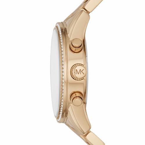 Detalle 2 de Michael Kors MK6356 Gold Stainless Steel Women's Watch