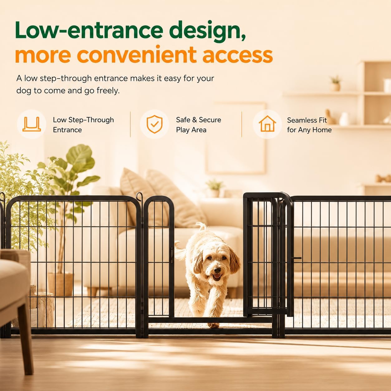 Thumbnail 6 de Yaheetech dog playpen 12-panel