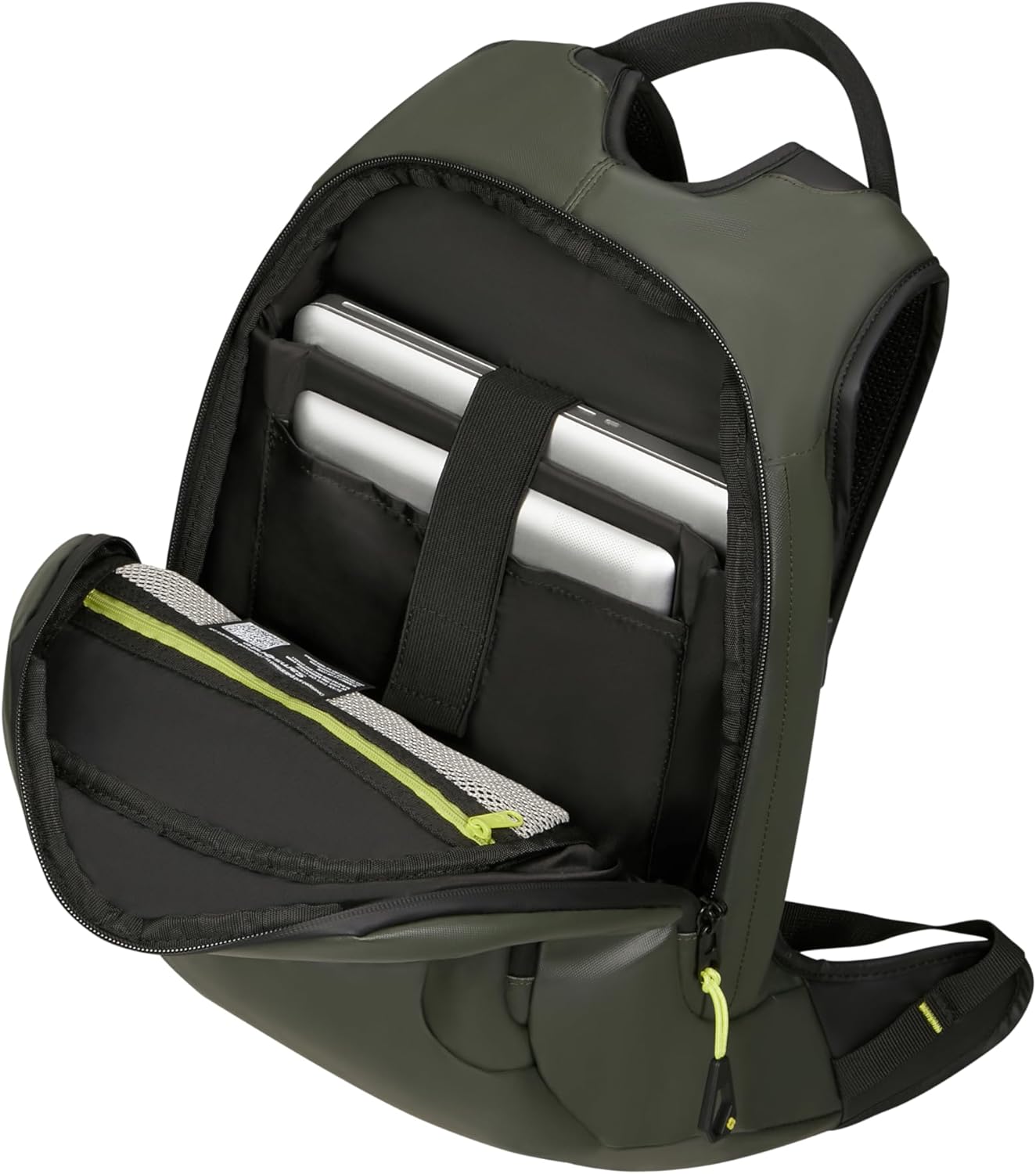 Detalle de Samsonite Paradiver Light Laptop-Rucksack 15,6 Zoll (45 cm) 19 L – Dschungelgrün