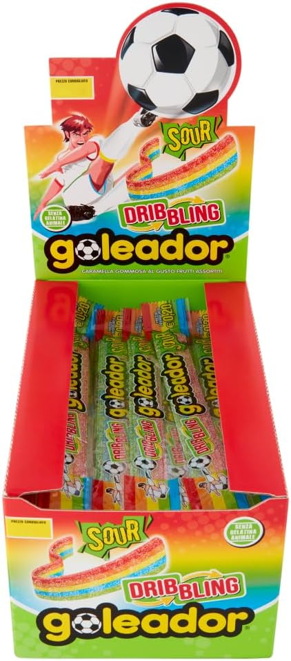 Detalle de Goleador Dribbling Rainbow 144 pezzi 🍬