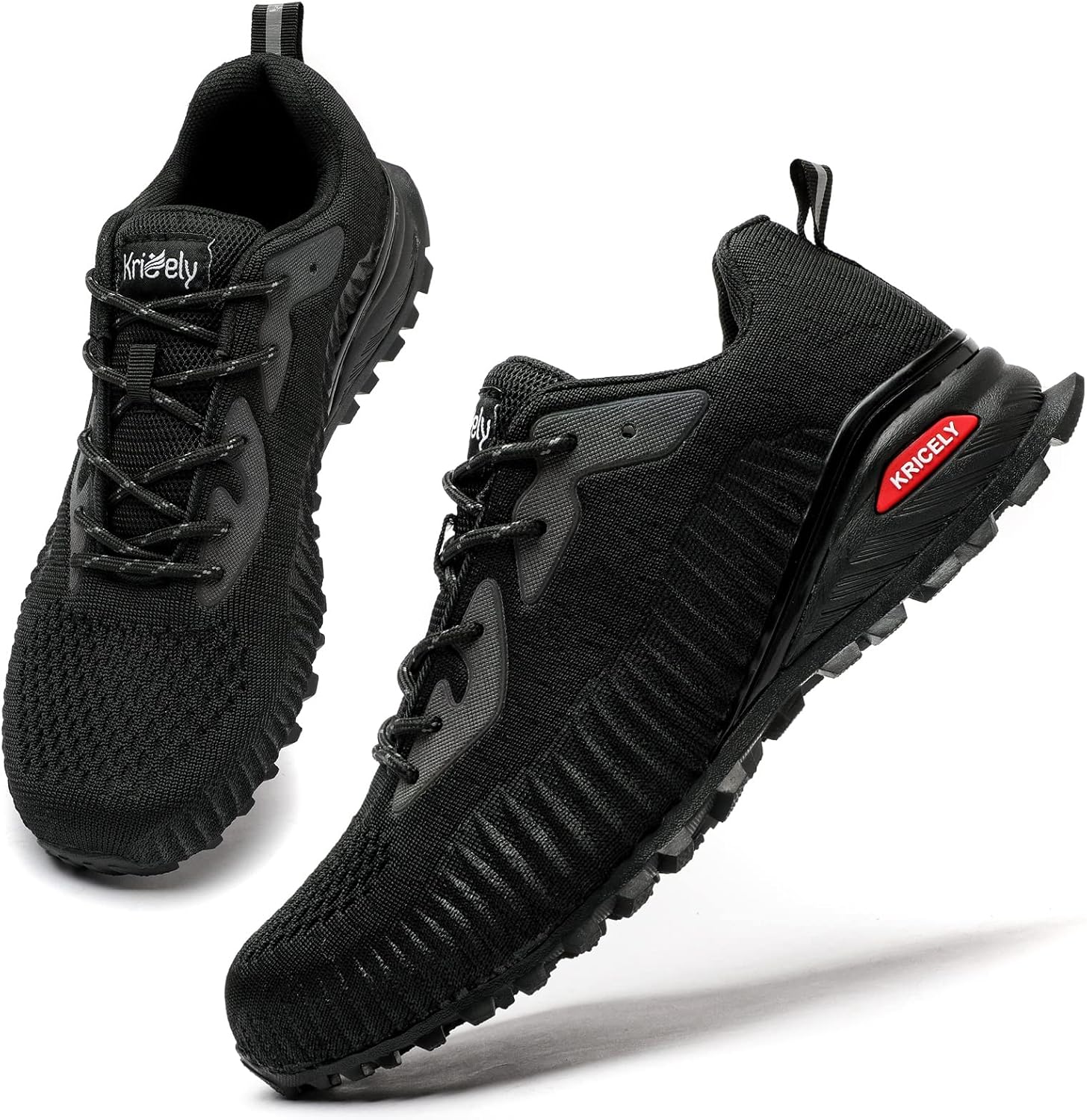 Detalle 2 de Kricely Men's Trail Running Shoes: Lightweight Breathable Footwear for Outdoor Adventures