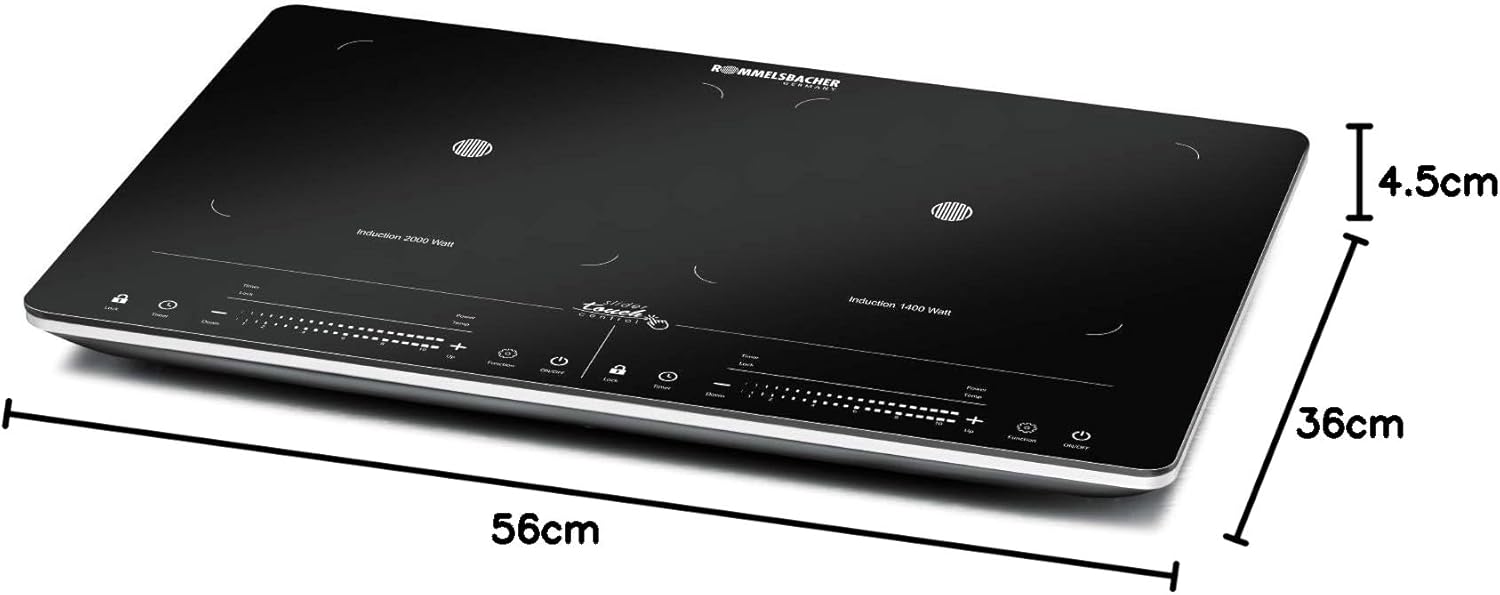 Thumbnail 6 de Rommelsbacher Doppelkochplatte CT 3420 Induktion
