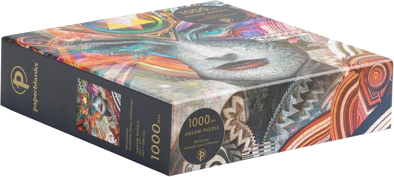 Detalle 2 de Paperblanks Revolution (Android Jones Collection) 1,000-piece jigsaw puzzle