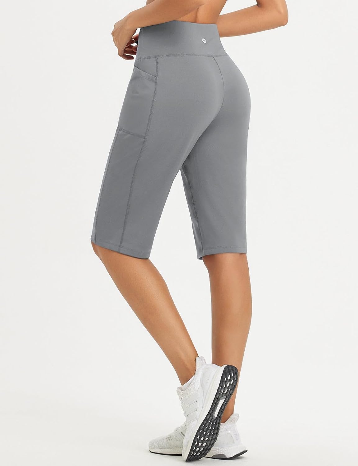 Thumbnail 1 de baleaf Women's 14" Bermuda Running Shorts – High Waist, Knee-Length with Pockets