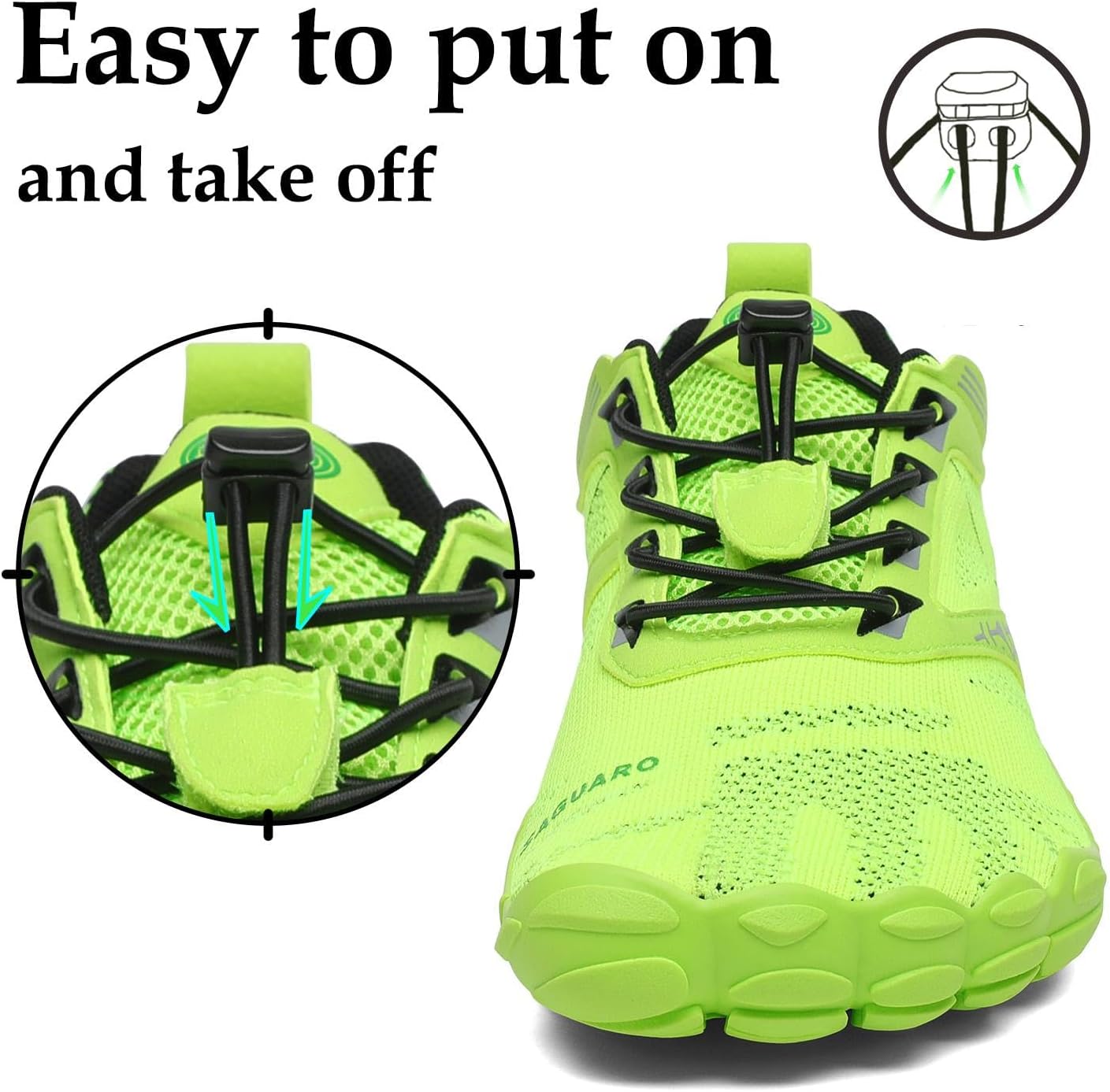 Thumbnail 4 de SAGUARO Barfußschuhe Unisex – Breite Zehenbox, Zero-Drop, rutschfest und atmungsaktiv