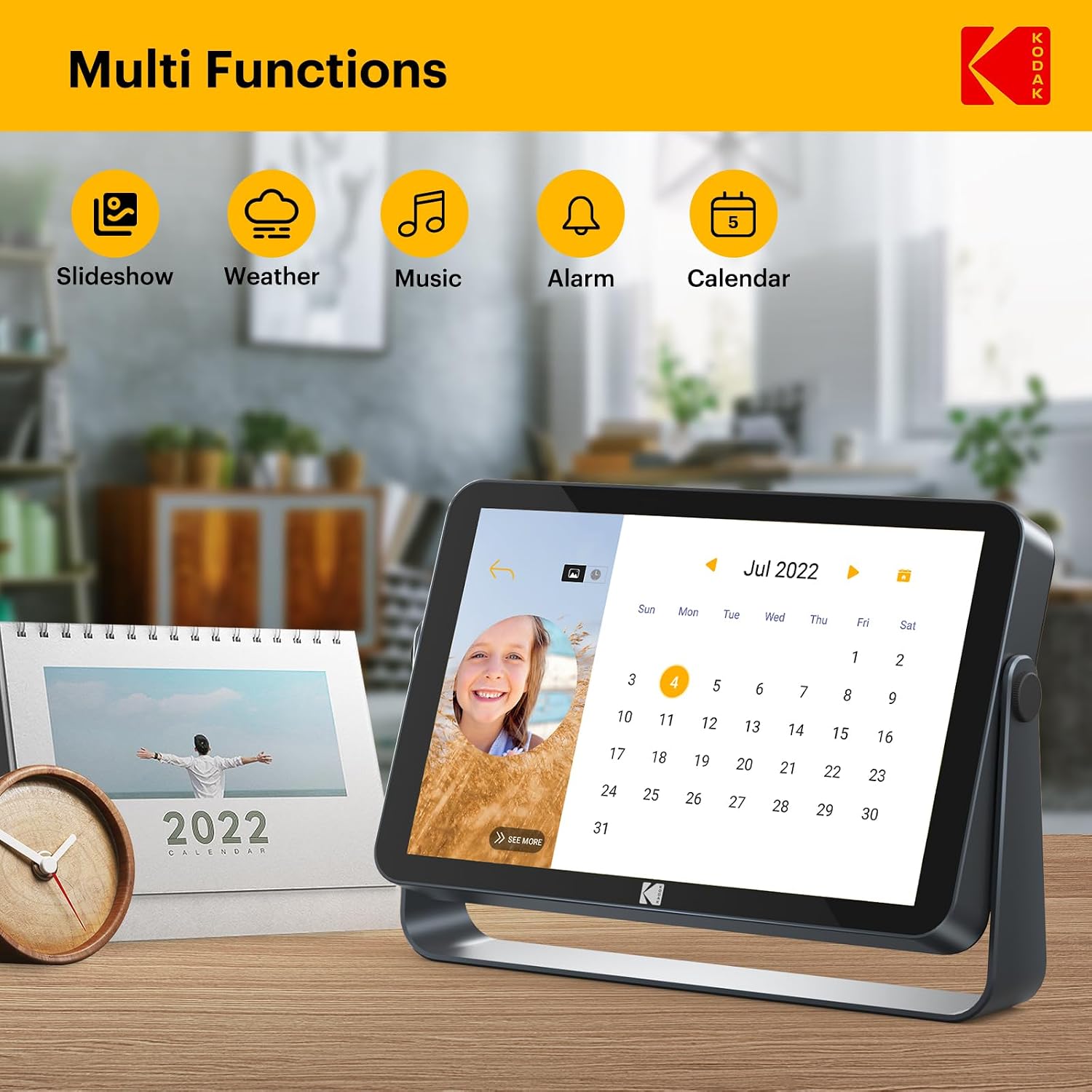 Thumbnail 3 de KODAK Wireless Digital Picture Frame 10.1"