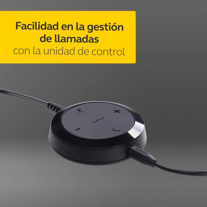 Detalle 2 de Jabra Evolve 30 II MS auriculares con micrófono negro (para llamadas de oficina)