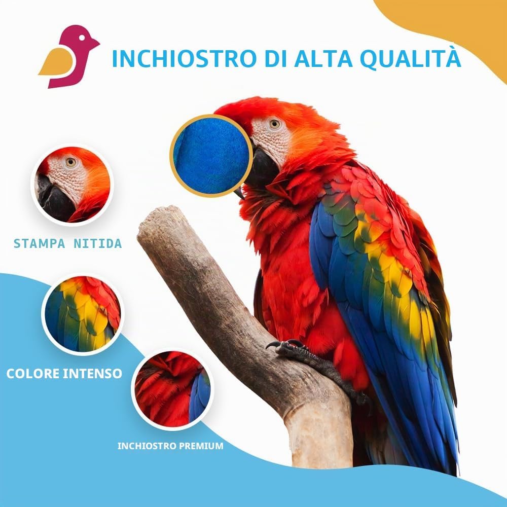 Detalle de 9-Pack 16XL Cartucce d'inchiostro Compatibile per Epson WorkForce (Ciano, Magenta, Giallo)