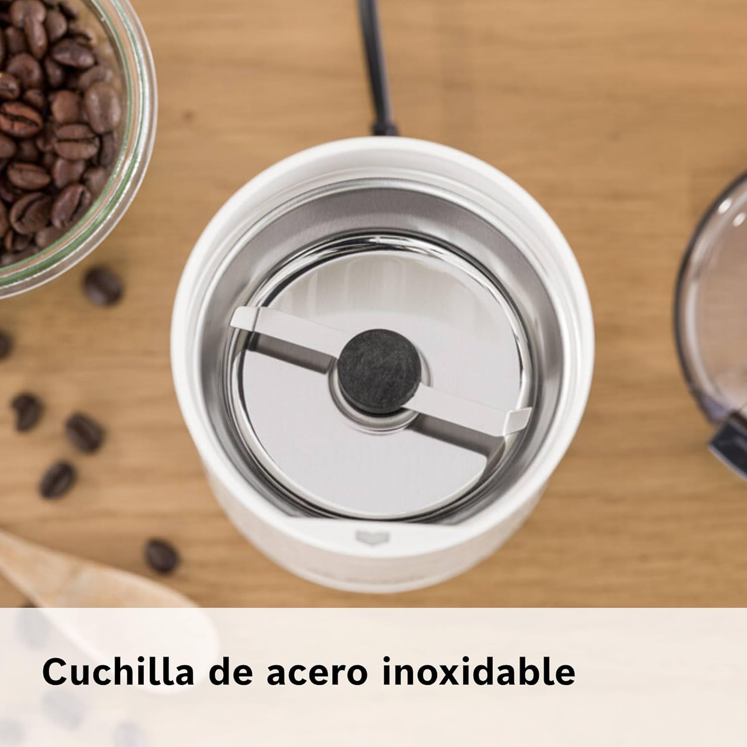 Thumbnail 4 de Bosch Hogar Molinillo de Café Eléctrico Blanco ☕ 180 W