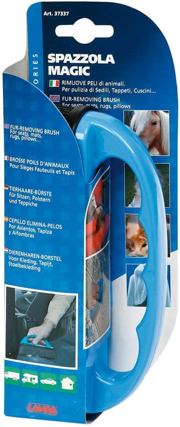 Detalle 2 de Walser 37337 Spezialbürste Magic Brush – Entfernung von Haaren auf Autositzen, Kissen und Teppichen