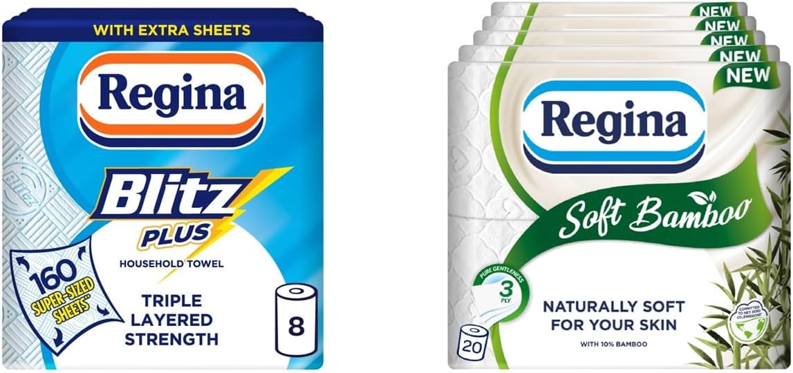 Thumbnail 2 de Regina Blitz Household Towels 12 Rolls
