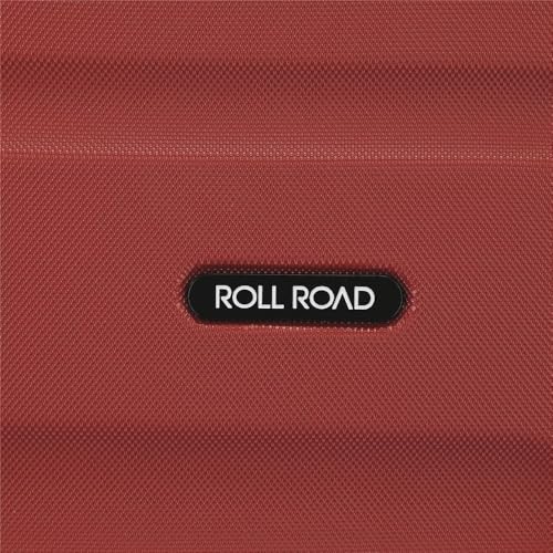 Thumbnail 1 de Roll Road Flex: Juego de Maletas Burdeos 52x75x30 cm (4 ruedas) — ABS, cierre de combinación, capacidad 186L, 9,5 kg