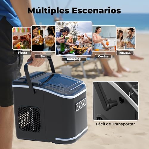 Thumbnail 7 de Acmeenjoy Máquinas para Hielo 12kg/24h