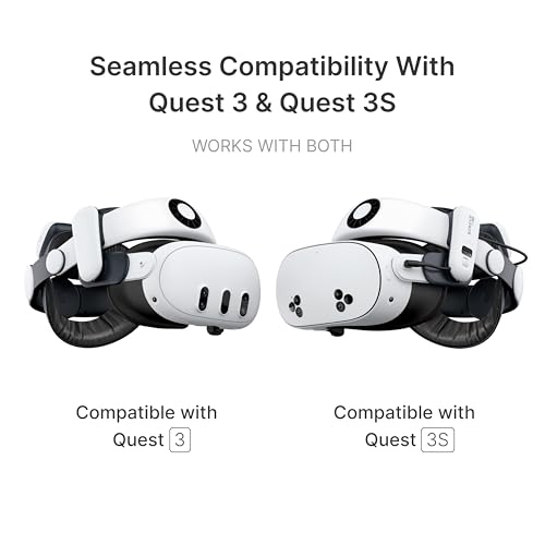 Detalle de BOBOVR S3 Pro: Batería Correa para la Cabeza con Enfriamiento, 10000 mAh intercambiable para Meta Quest 3/Quest 3S