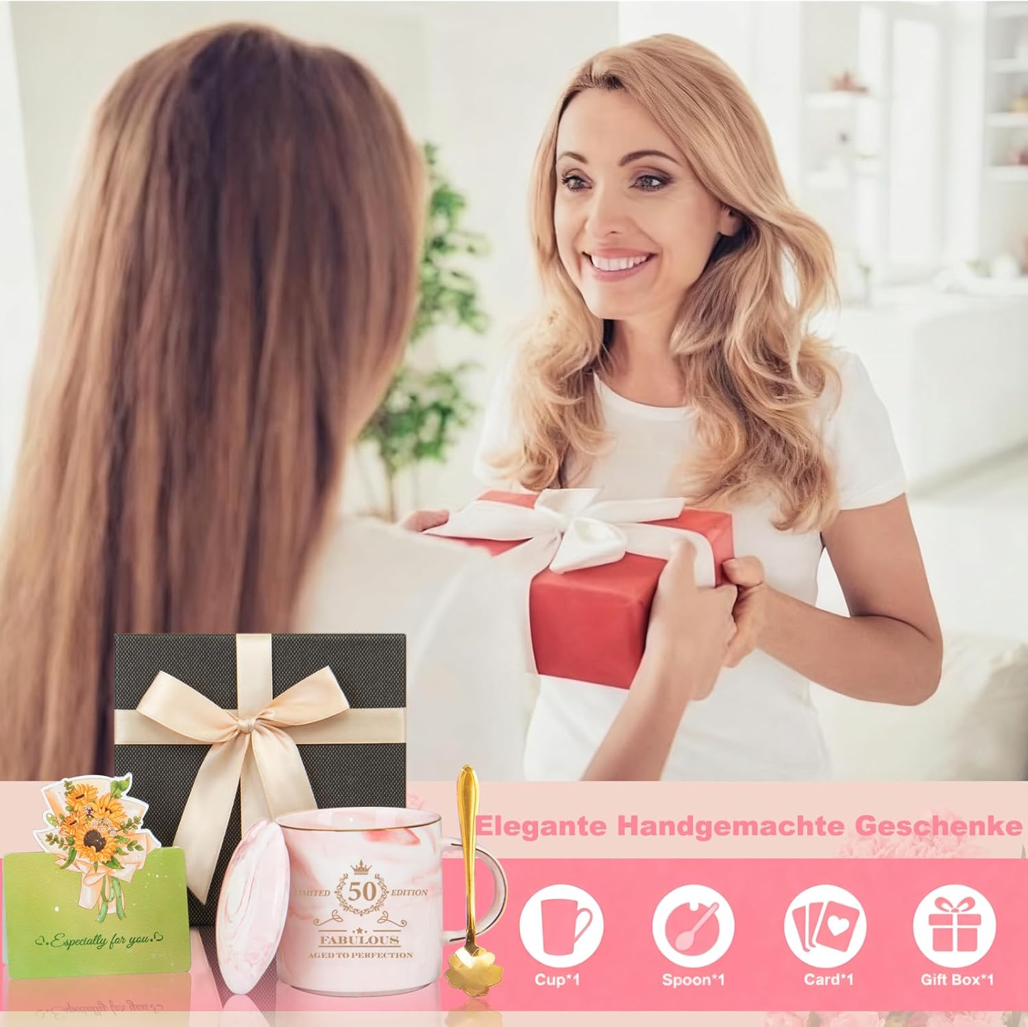 Thumbnail 4 de 50. Geburtstag Keramik Tasse 400 ml