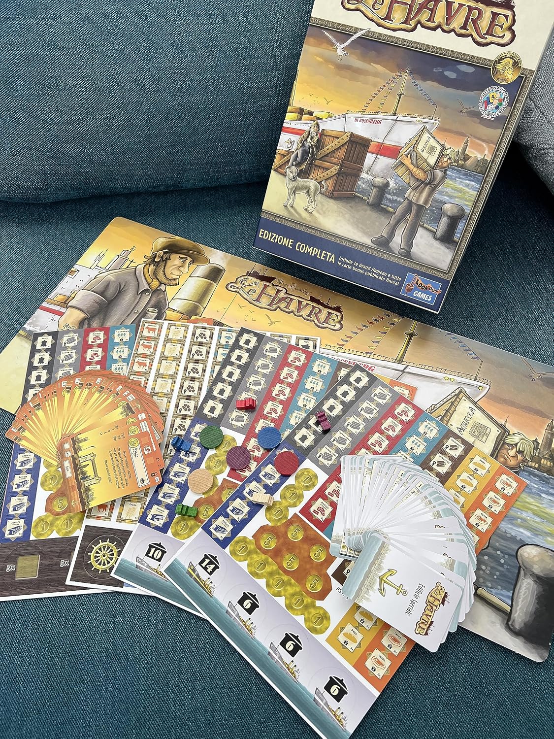 Detalle de Asmodee Le Havre gioco da tavolo 1-5