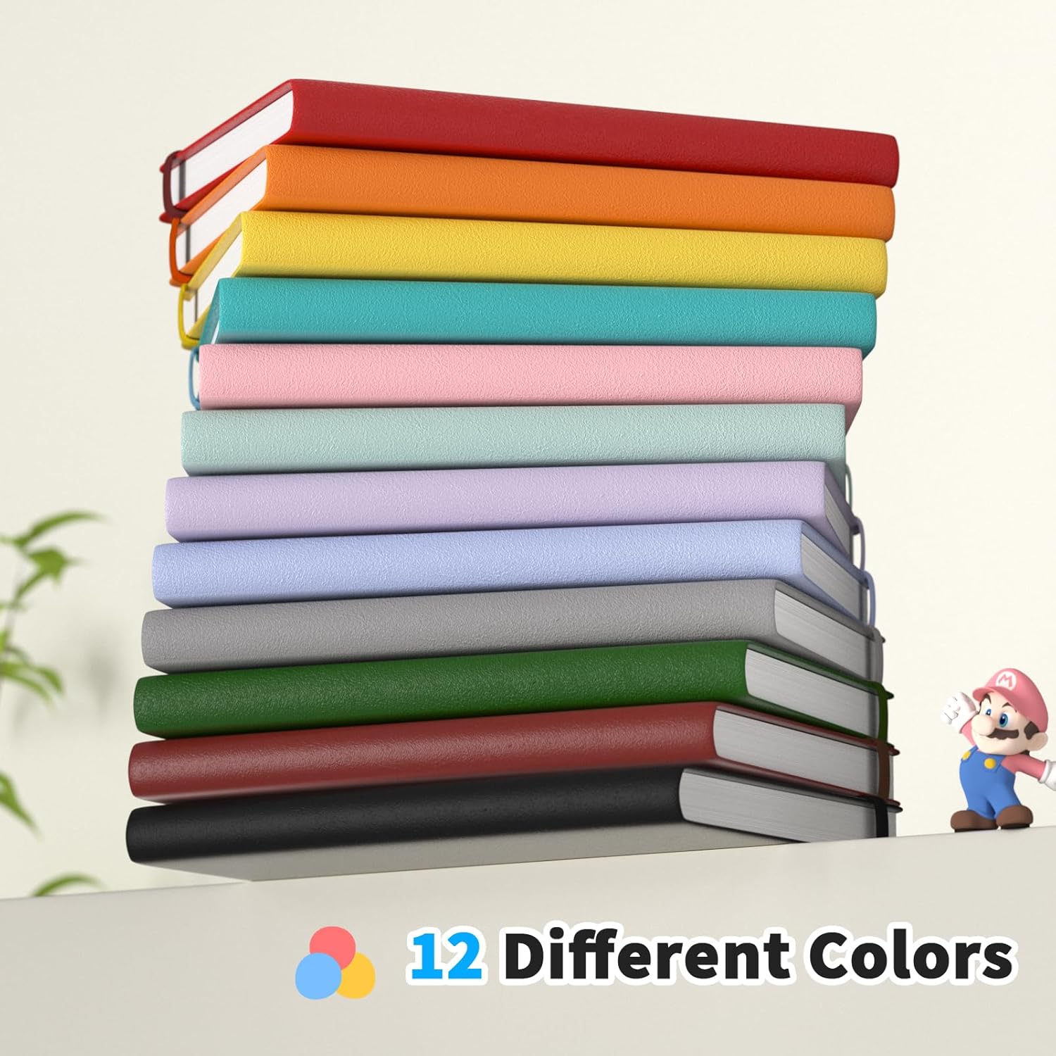 Thumbnail 2 de Smarpau A4 Notebook 180 Pages Hardback – Red Leather Journal