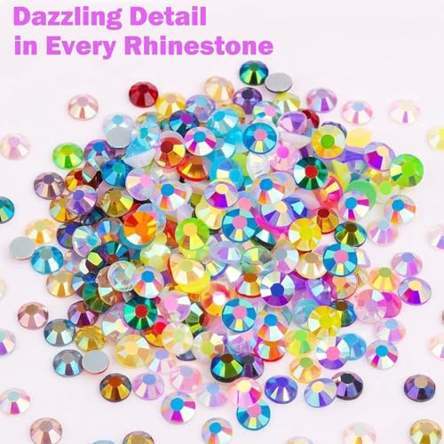 Thumbnail 4 de Bedazzling Kit with Glue 32000Pcs 40 Colours 3mm Resin Jelly Rhinestones by JulFunny