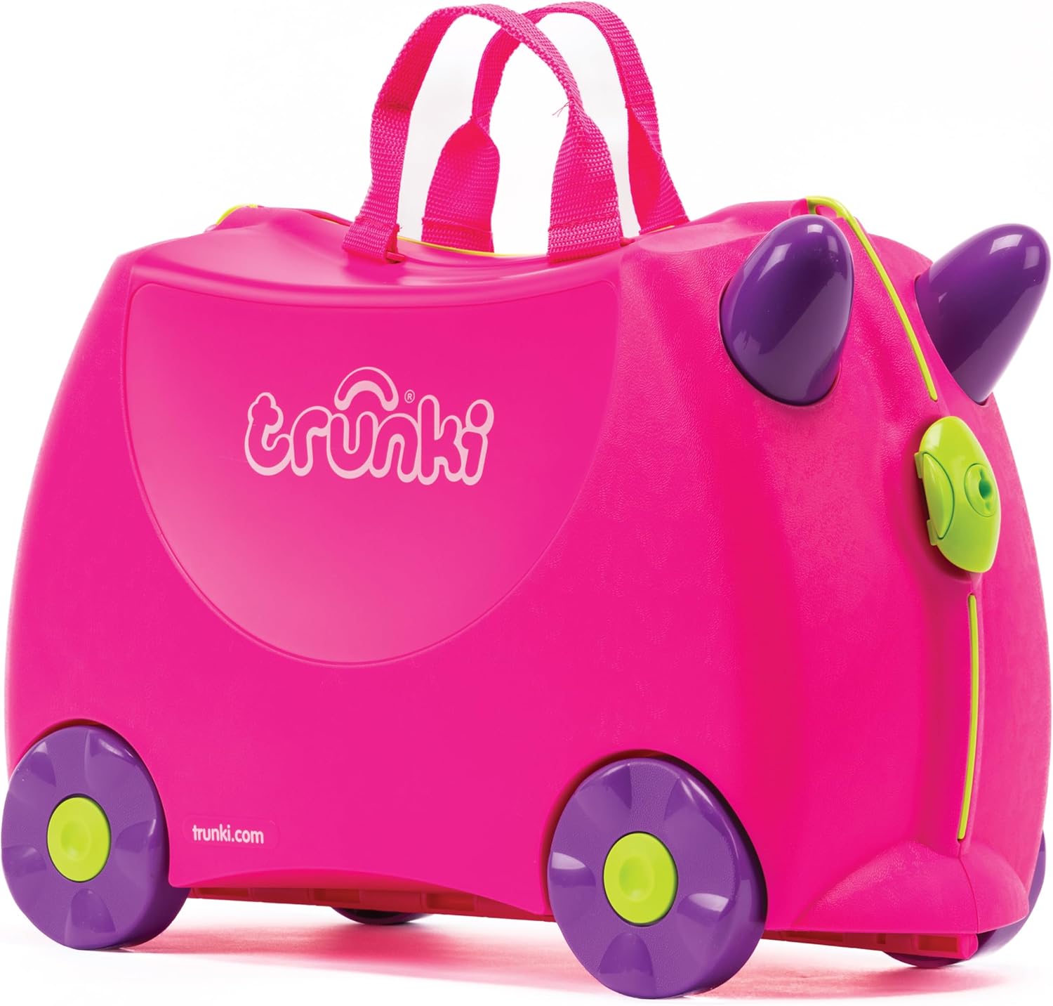 Detalle de Trunki Trixie Pink: Children’s Ride-On Suitcase and Hand Luggage