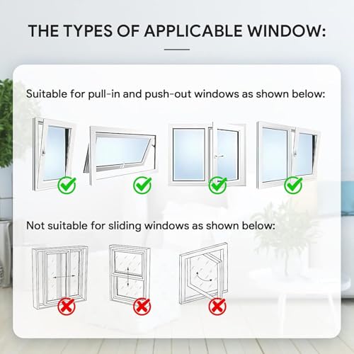 Thumbnail 5 de Wbbrbbr Fensterabdichtung für Mobile Klimageräte, 300 cm – Wirksame Abdichtung für Fenster, Dachfenster und Flügelfenster