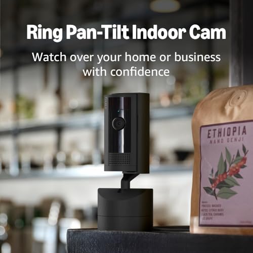 Detalle de Ring Pan-Tilt Indoor Cam (Newest Model) – 360° HD Security with Two-Way Talk